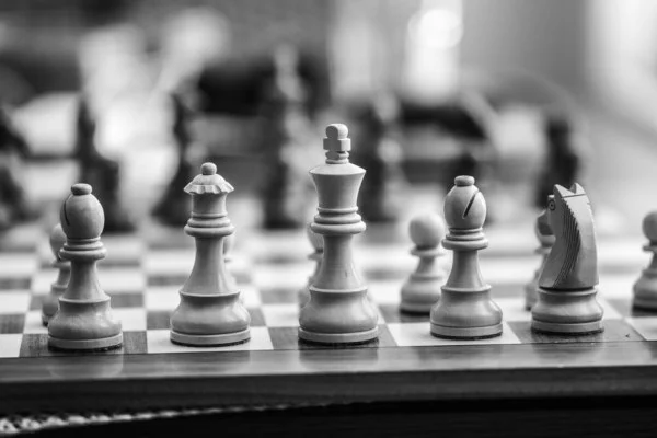 chess board close up